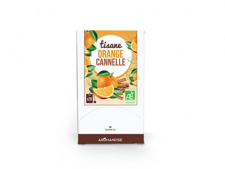 Tisane bio orange cannelle Aromandise