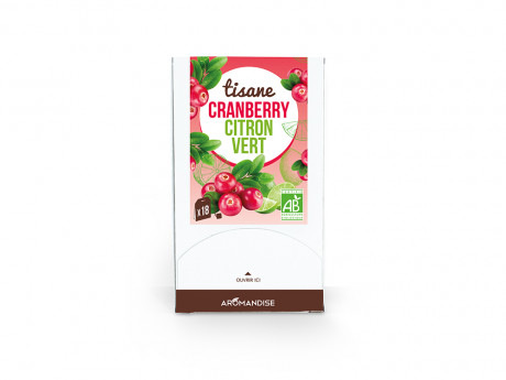Tisane cranberry citron vert