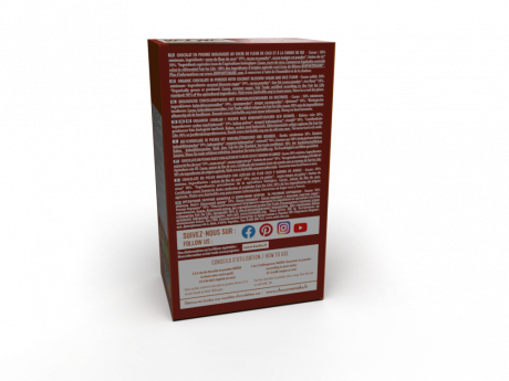 Chocolat en Poudre Petit Déjeuner 50% cacao - sucre de coco & céréale