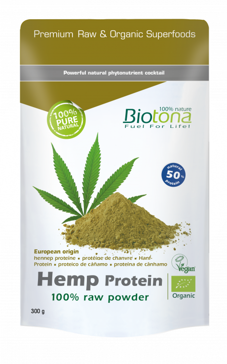 Biotona Hemp protein raw 