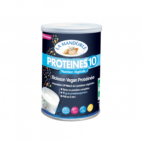 Protéines 10 - Boisson vegan protéinée
