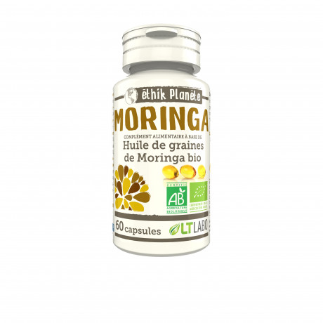 Moringa huile bio 60 capsules