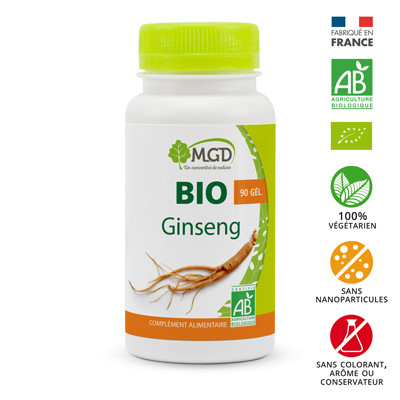 Ginseng Rouge (racine, Panax ginseng) 