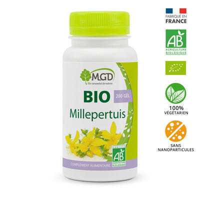 Millepertuis (sommité fleurie, Hypericum perforatum) 