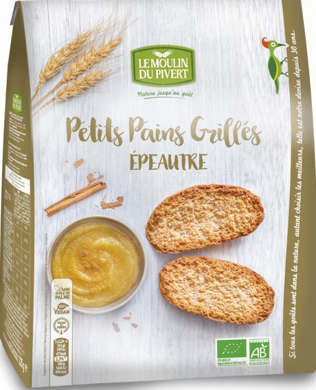 Petits Pains Grillés Epeautre