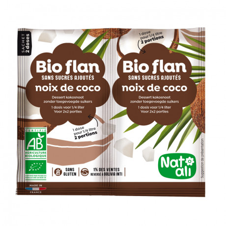 Bioflan noix de coco      