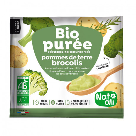 Purée pomme de terre - brocoli