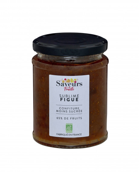 Confiture Allégée en Sucre Figue bio - Sublime 310g