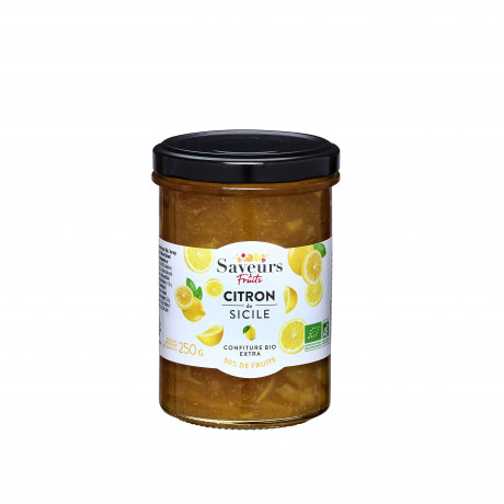 Confiture 50% fruits - Citron de Sicile bio 250g
