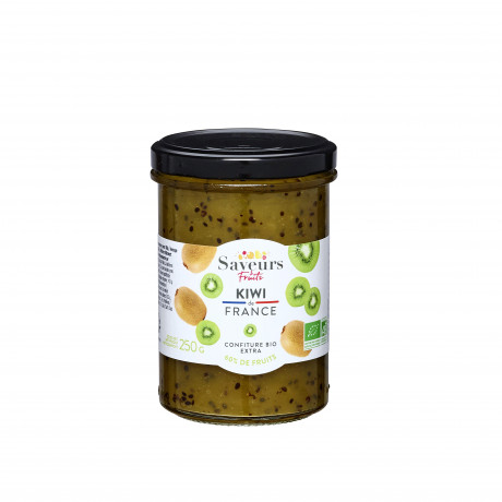 Confiture 60% fruits - Kiwi de France bio 250g