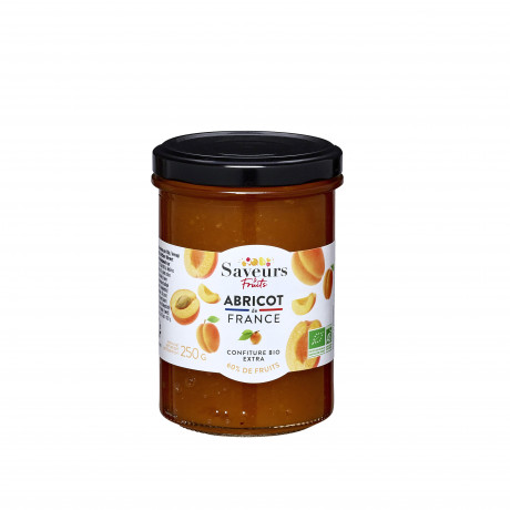 Confiture 60% fruits - Abricot de France bio 250g