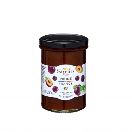 Confiture 60% fruits - Prune de France bio 250g