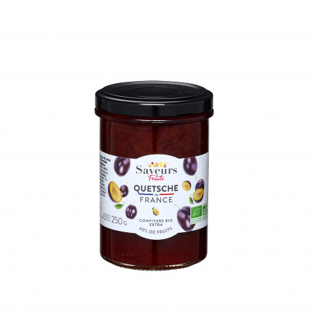 Confiture 60% fruits - Quetsche de France bio 250g