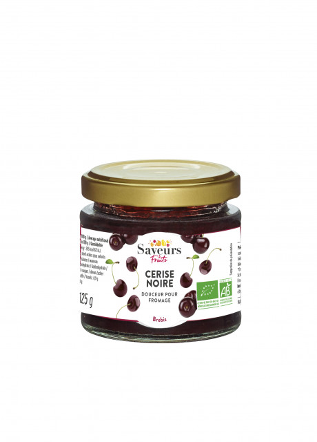 Confitures pour Fromages - Cerise Noire Bio 125g