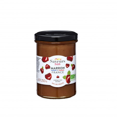 Crème 50% fruits - Crème de Marron de France bio 250g