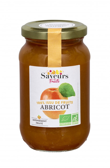 Préparation aux Fruits 100% issue de fruits - Abricot bio 310g