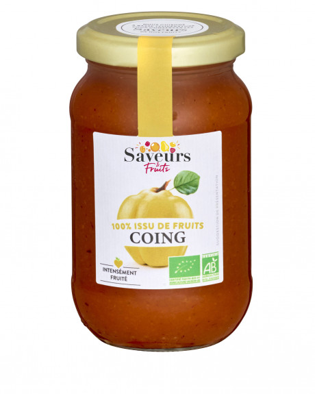 Préparation aux Fruits 100% issue de fruits - Coing bio 310g