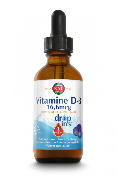 Vitamine D3 liquide KAL 53 ml