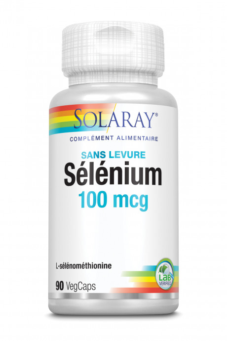Sélénium - 100 mcg - 90 caps. Veg,