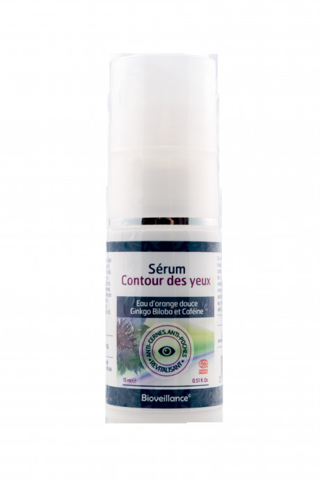 Sérum Contour des Yeux Anticernes, anti-poches et revitalisant Bio