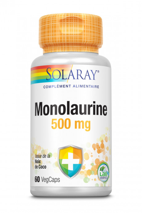 Monolaurine - 500mg - 60 cps Vég.