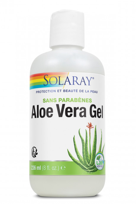 Gel dAloe vera - sans parabènes - 236 ml