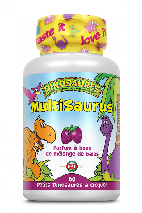 Dinosaures Multisaurus - 60 comp à croquer