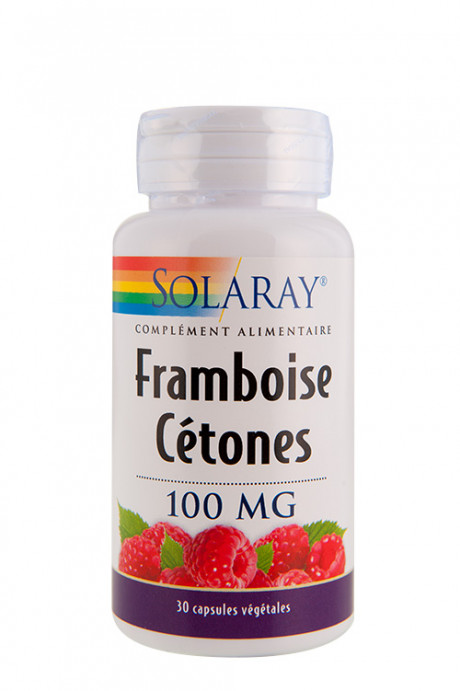 Cétones de Framboises - 100 mg - 30 caps. vég.