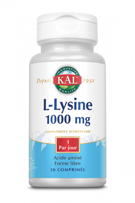 L-Lysine - 1000 mg - 50 comp.