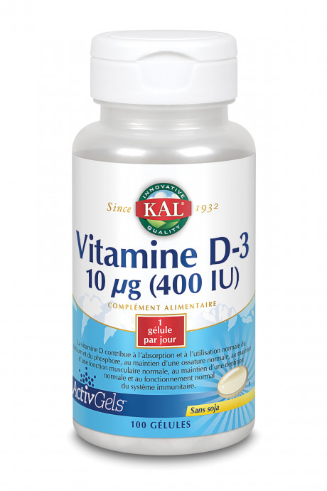 Vitamine D3 KAL 100 softgels