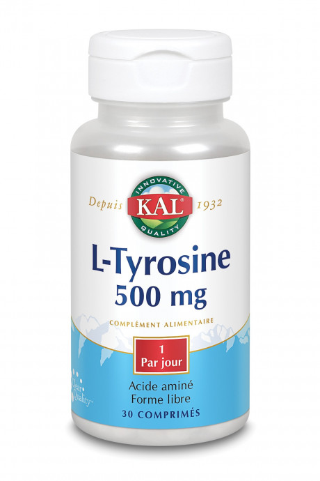 L-Tyrosine - 500 mg - 30 comp.