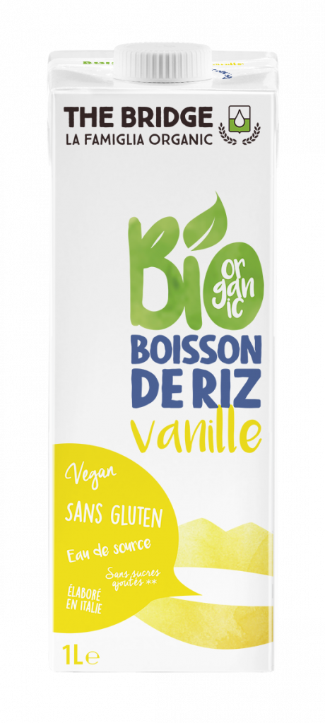 Boisson Bio De Riz Vanille