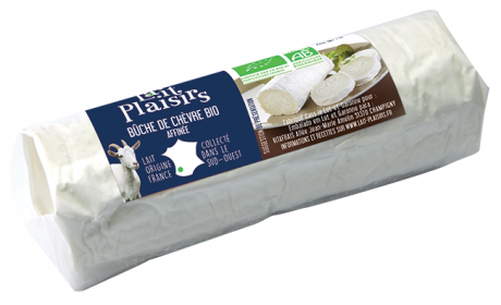 Bûche de chèvre affinée, 21 % MG/PF
