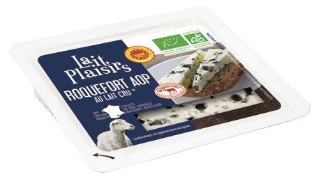 Roquefort AOP au lait cru et entier de brebis, 32 % MG/PF
