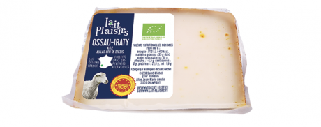 Ossau-Iraty AOP au lait cru de brebis, 35% MG/PF