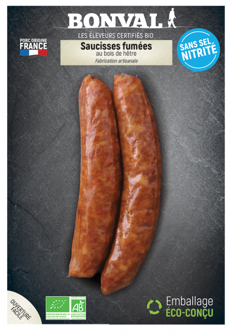Saucisses fumées x 2