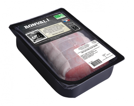 Rôti de porc filet bardé