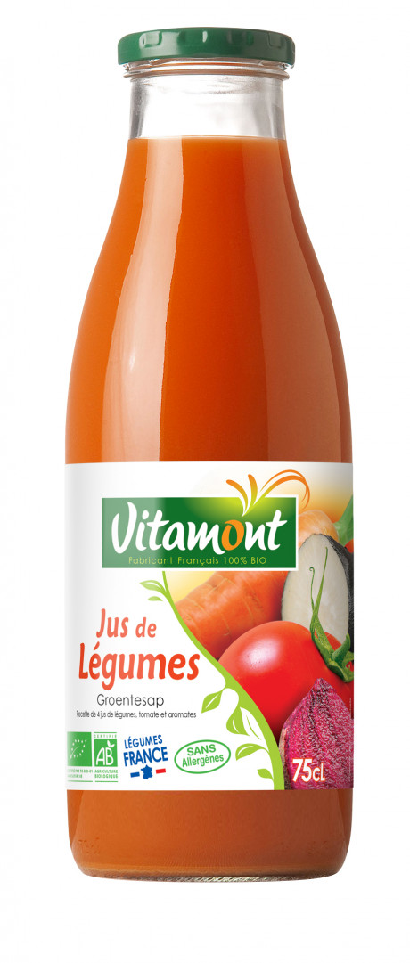 Jus de légumes bio 75cl