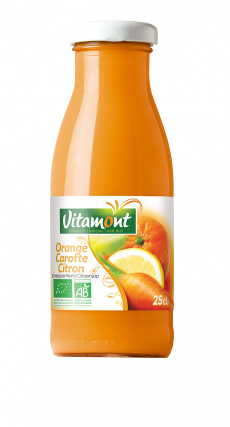 Mini orange carotte citron bio 25cl