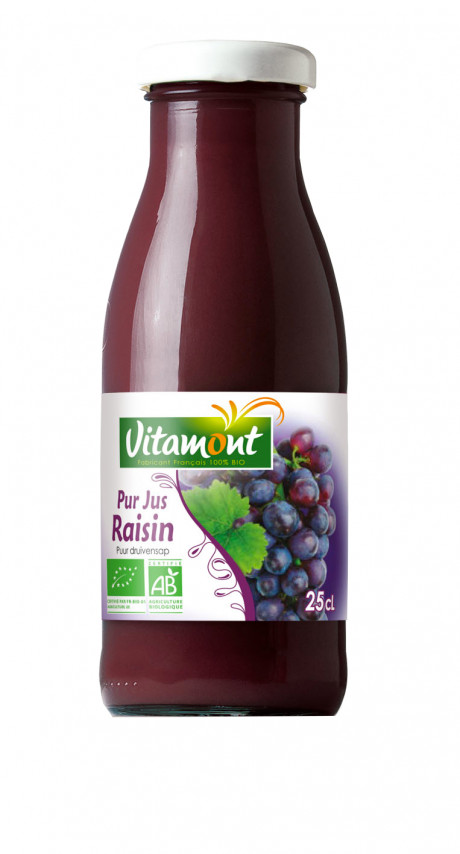 Mini pur jus de raisin bio 25cl