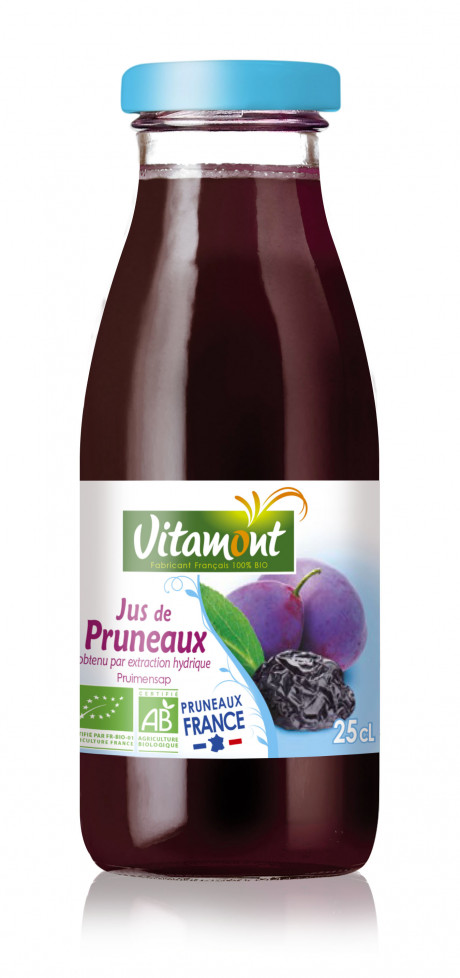 Mini jus de pruneau France bio 25cl