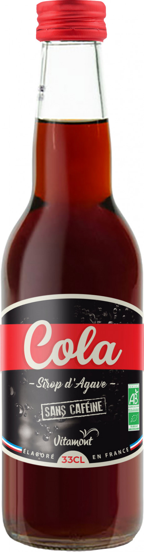 Cola au sirop d'agave bio 33cl