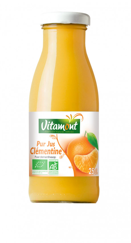 Mini pur jus de clémentine bio 25cl