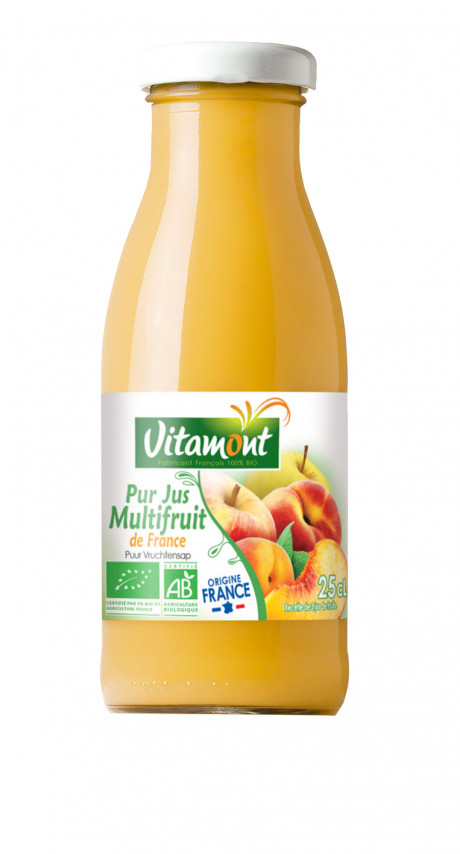 Mini pur jus multifruits de France bio 25cl