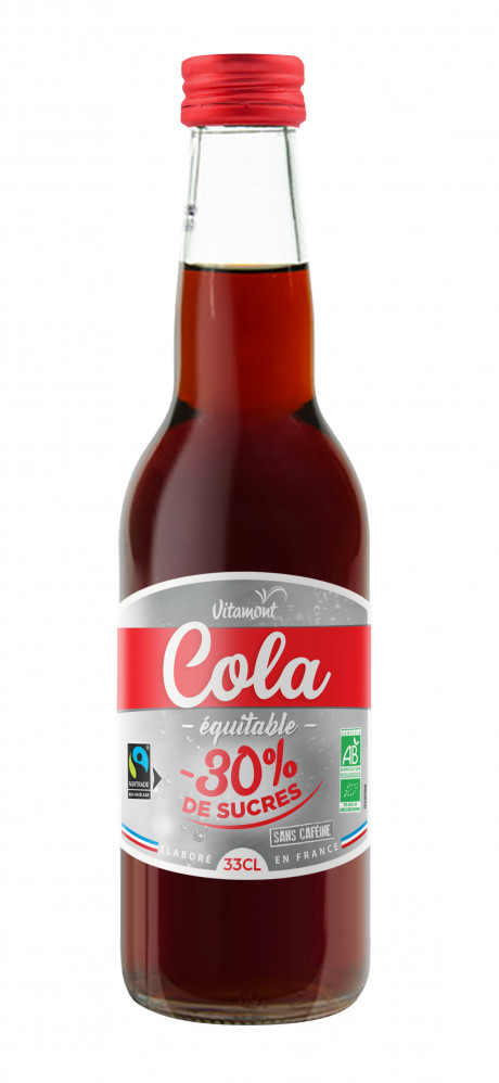 Cola -30% de sucre en moins 33cl