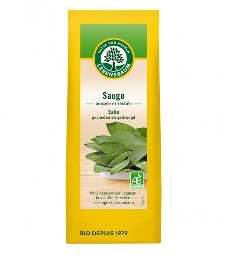 Sauge, coupée et séchée