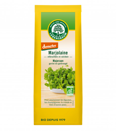 Marjolaine, effeuillée et séchée