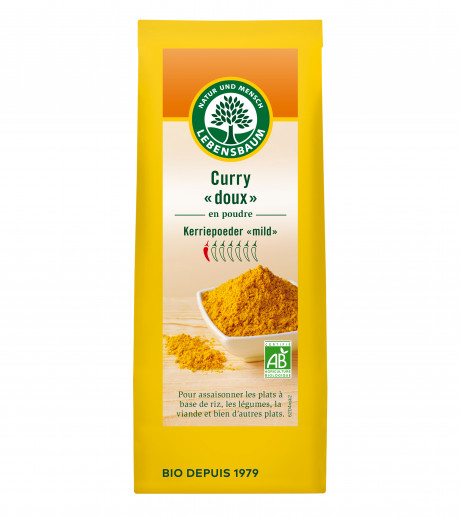 Curry doux, en poudre