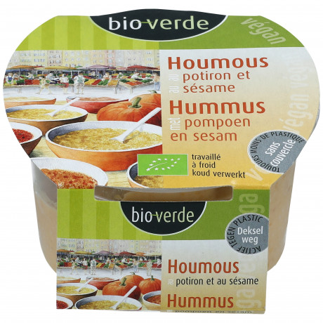 Houmous frais au potrion et au sésame 150g
