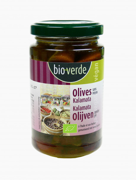 Olives noires Kalamata sans noyau 200 g Int
